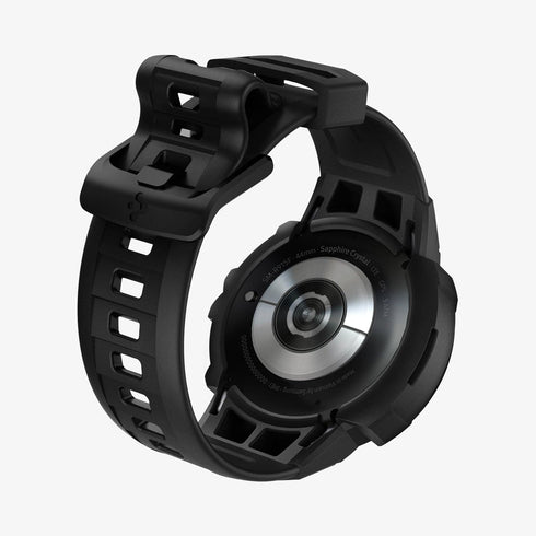 ACS06488 - Galaxy Watch 6 Classic (47mm) Case Rugged Armor Pro in black showing the front
